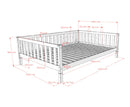 Dally House Bed 140 × 200 cm - Natural