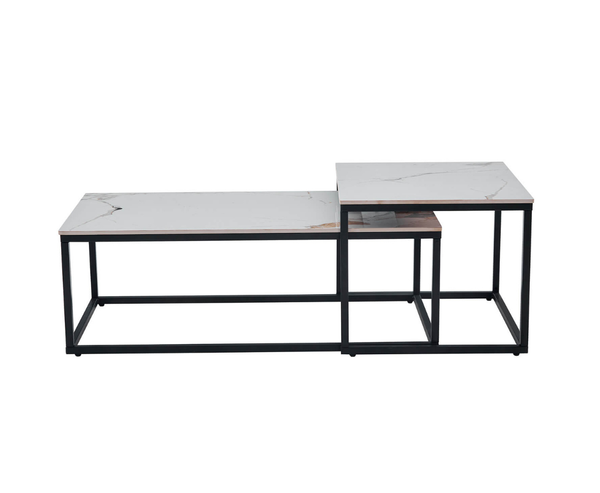 Calin Coffee Table Set - White