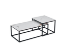 Calin Coffee Table Set - White
