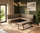 Creed Corner Bench Set RHF - Taupe