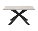 Creed 1.35m Fixed Dining Table - Sand