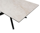 Creed 1.35m Fixed Dining Table - Sand