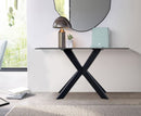 Creed Console Table - Black
