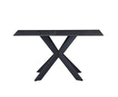 Creed Console Table - Black