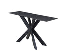 Creed Console Table - Black