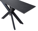 Creed Console Table - Black