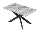 Creed 1.3m Extending Dining Table - Grey