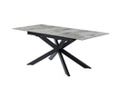 Creed 1.3m Extending Dining Table - Grey