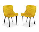 Cruz Velvet Dining Chair - 5 Colours