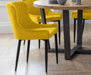Cruz Velvet Dining Chair - 5 Colours