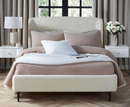 Eden 4ft6 Boucle Double Bed - Ivory
