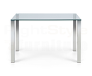 Enzo Glass Top Dining Table