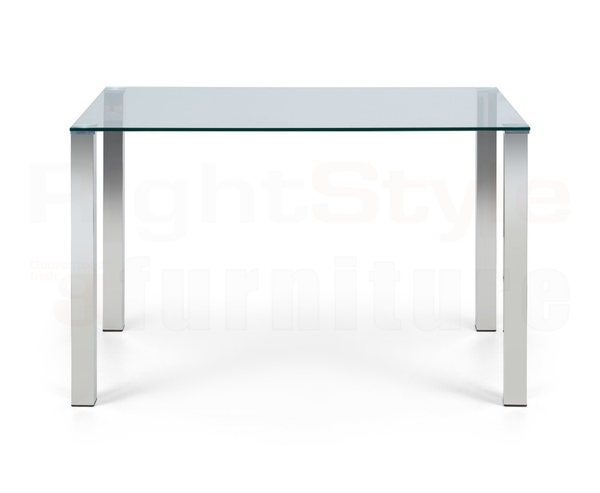 Enzo Glass Top Dining Table