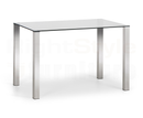 Enzo Glass Top Dining Table