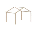Dally House Bed 140 × 200 cm - Natural