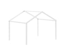 Dally House Bed 140 × 200 cm - Natural