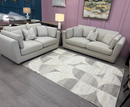 Flores 3+2 Sofa Set - Grey