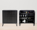 Fusion Drinks Cabinet - Black