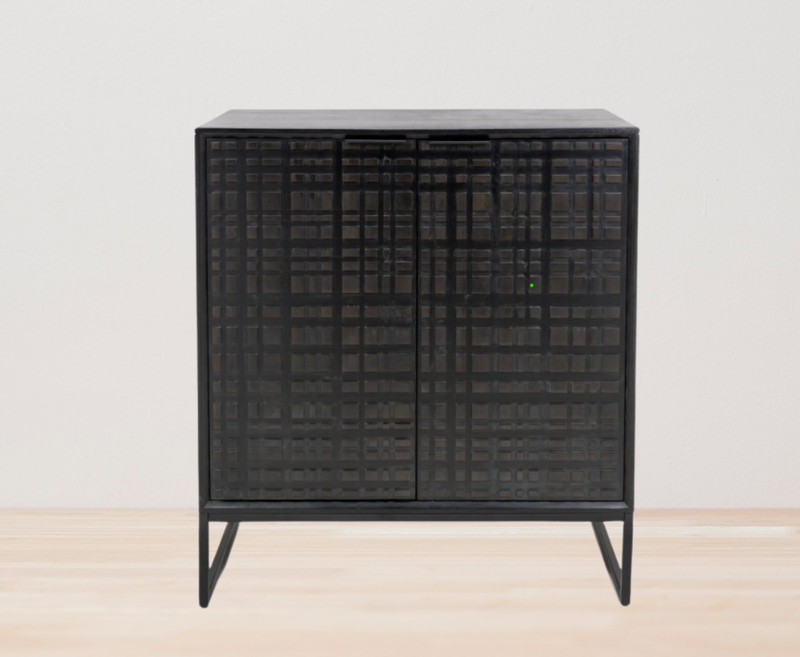 Fusion Drinks Cabinet - Black
