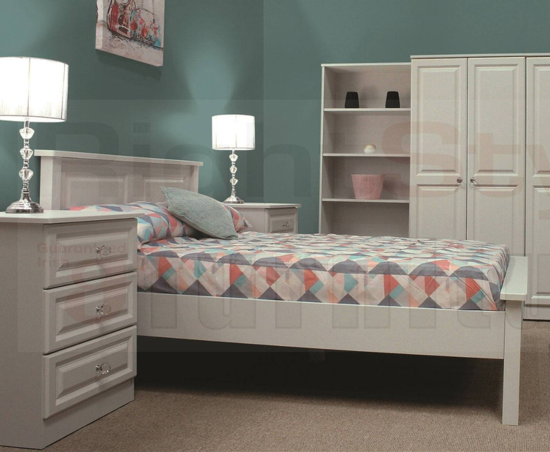 Greystones 4 Drawer Narrow Chest (635mm wide)