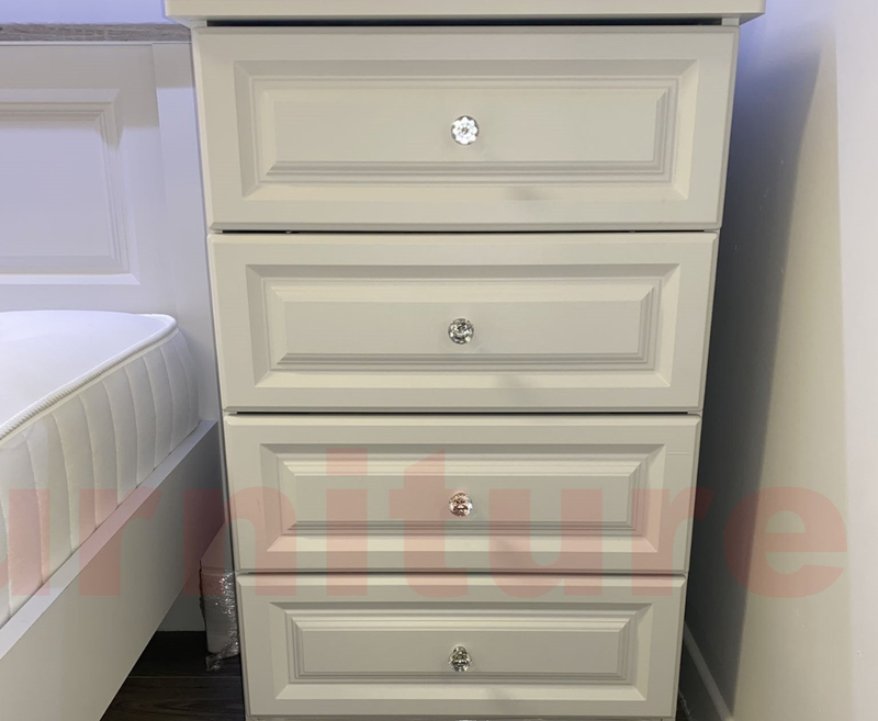 Greystones 4 Drawer Narrow Chest (635mm wide)