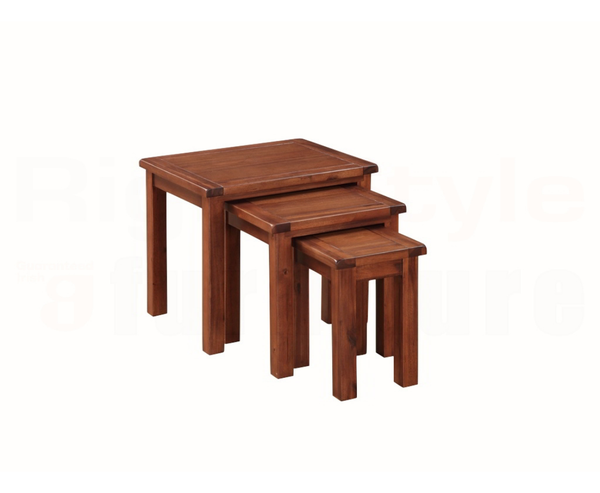 Hanover Nest of Tables - Dark Oak