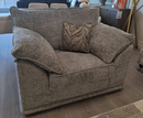 Hartshire 1.5 Love Seater Sofa - Enzo Pewter