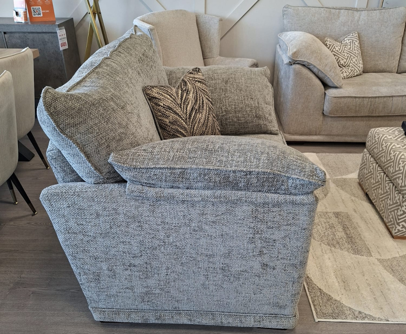 Hartshire 1.5 Love Seater Sofa - Enzo Pewter
