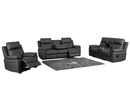 Hunter 2 Seater with Console Sofa - Dark Grey