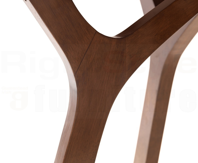 Hux Round Dining Table - Walnut
