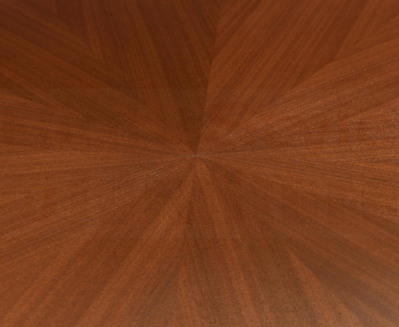 Hux Round Dining Table - Walnut