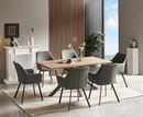 Krista 1.6m Dining Table 7PC Set - Light Oak