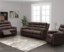 Kurt 3+1+1 Reclining Sofa Set - Tan