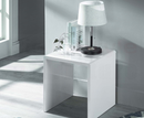 New York High Gloss White Lamp Table