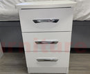 Latte 3 Drawer Narrow Chest (635mm wide)