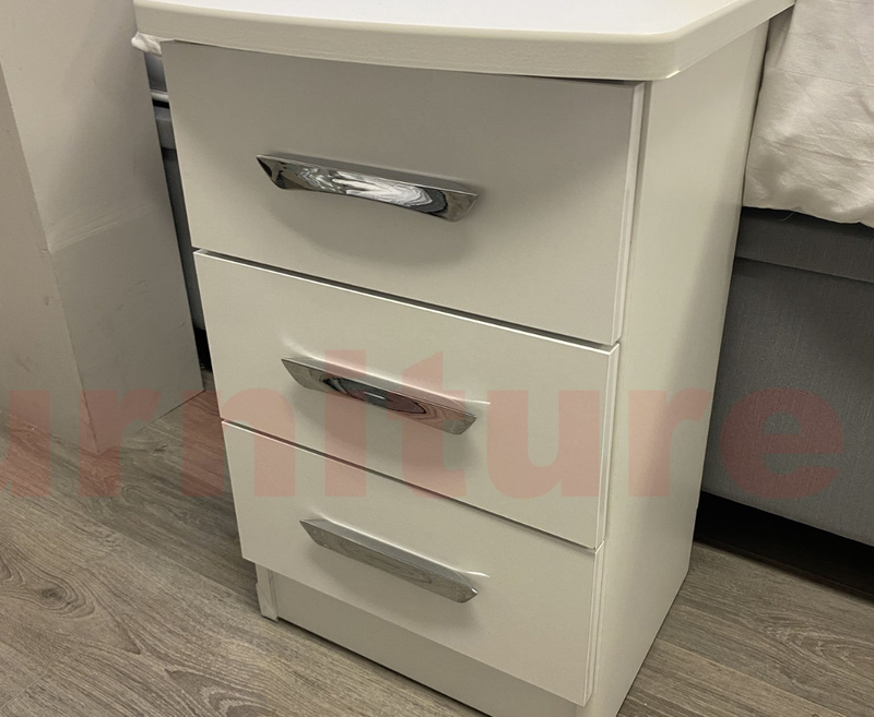 Latte 3 Drawer Locker