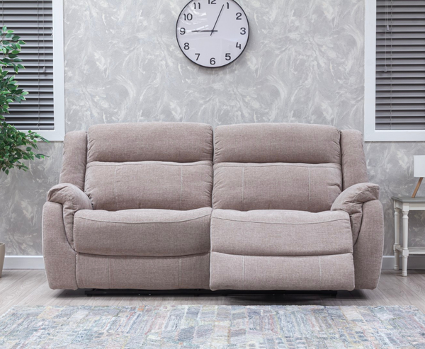 Loreta 3 Seater Electric Sofa - Champagne