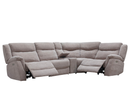 Loreta 2C1 Corner Electric Sofa with console - Champagne