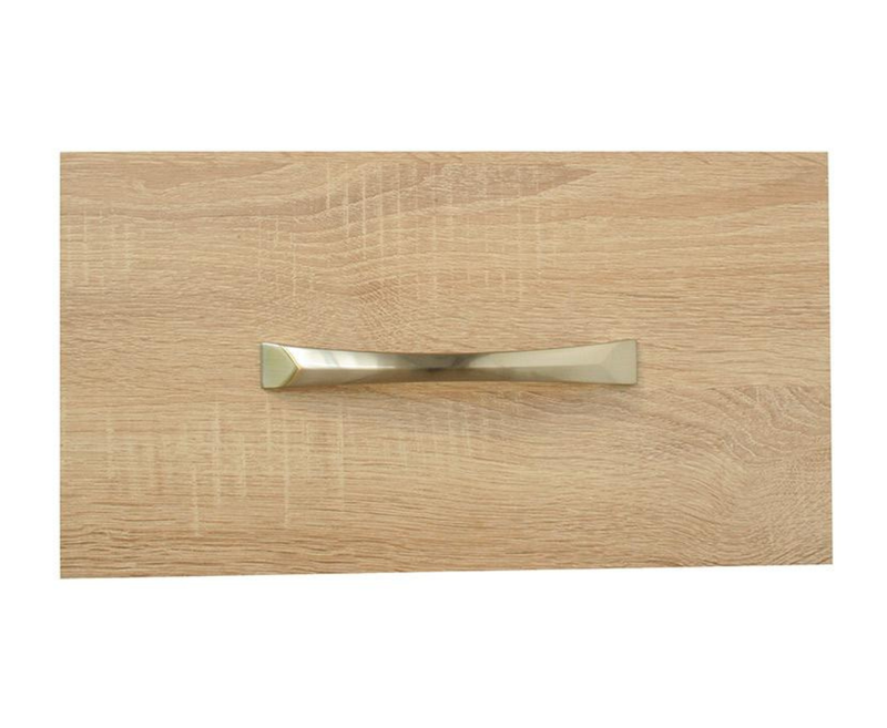 Lungo Mid Oak 4 Drawer Locker