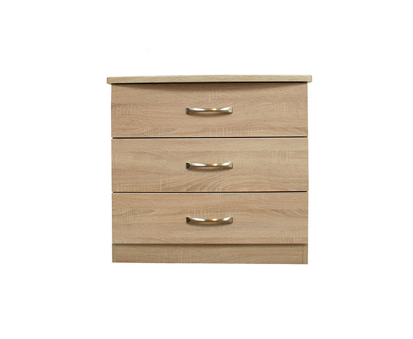 Lungo 3 Drawer Narrow Chest (635mm wide)