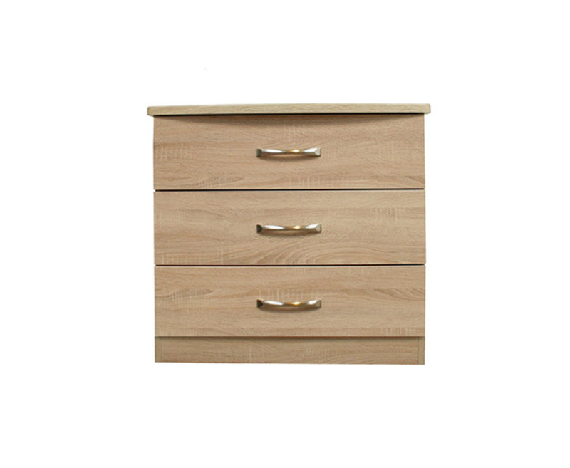 Lungo 3 Drawer Narrow Chest (635mm wide)
