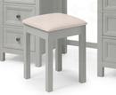 Maine Dressing Stool - Dove Grey