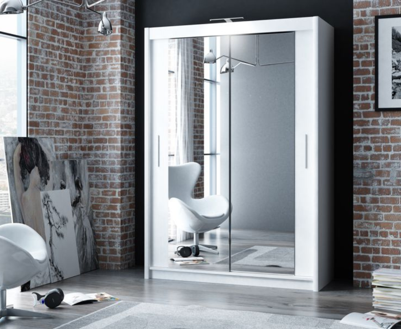 Malta 1.2m Slide Wardrobe