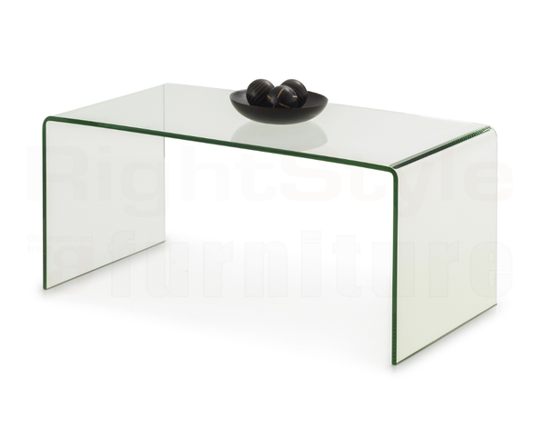 Matice Bent Glass Coffee Table