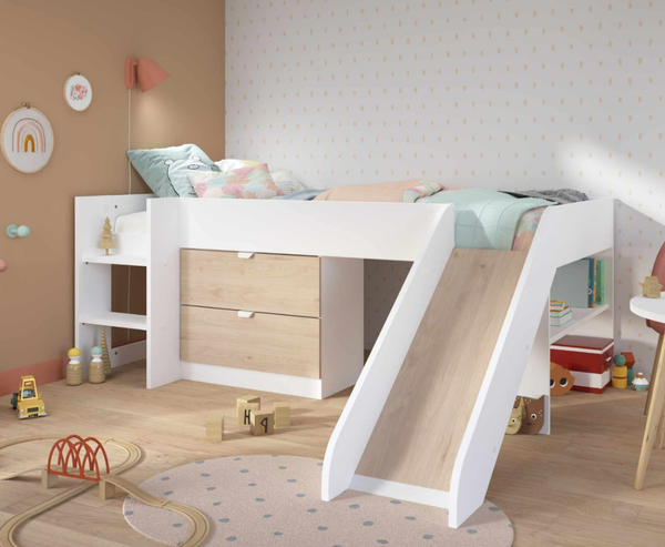 Olympic Low Midsleeper with Slide Bed Pack