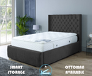 Rose 5ft Kingsize Ottoman Bed Frame