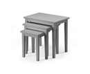 Clare Nest Of Tables - Grey Finish