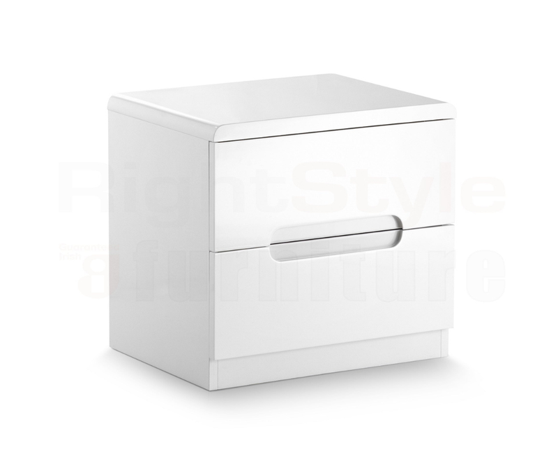 New York 2 Drawer Bedside