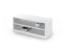 New York High Gloss White Compact Tv Unit