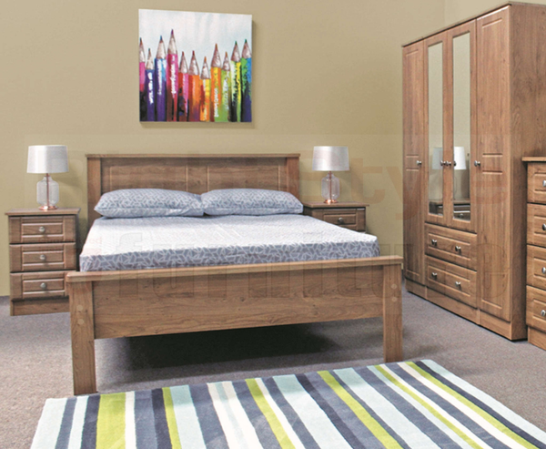 Nore Dressing Table Single Pedestal